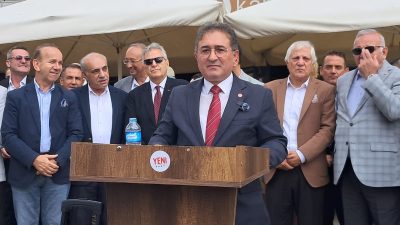 Yeni Parti ilçe başkanlığı seçimleri öncesinde Mehmet Atak düzenlediği basın