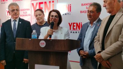 YENİ Parti Bandırma İlçe Örgütünün gerçekleştireceği ilk kongre öncesi emekli