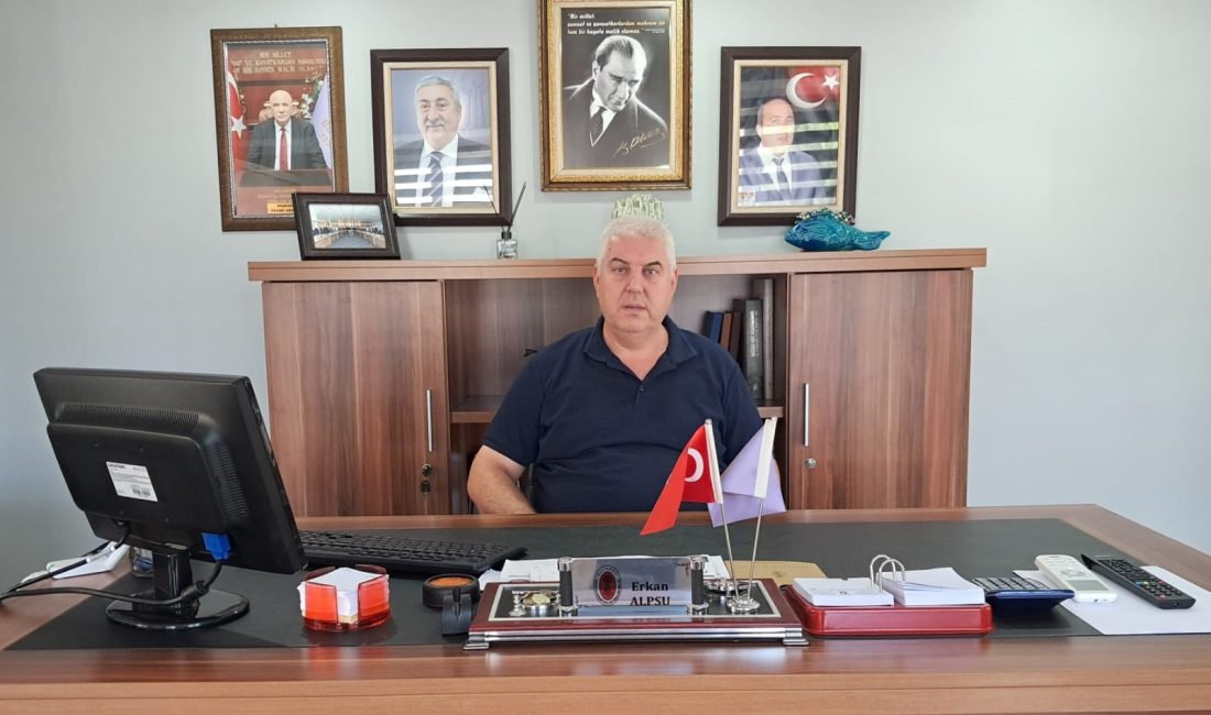 Bandırma Balıkçılar Manavlar ve Pazarcılar Esnaf Odası Başkanı Erkan Alpsu,