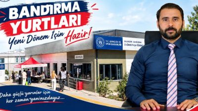 Bandırma Gençlik ve Spor İlçe Müdürü İsmail Güzsoy, 6 bin