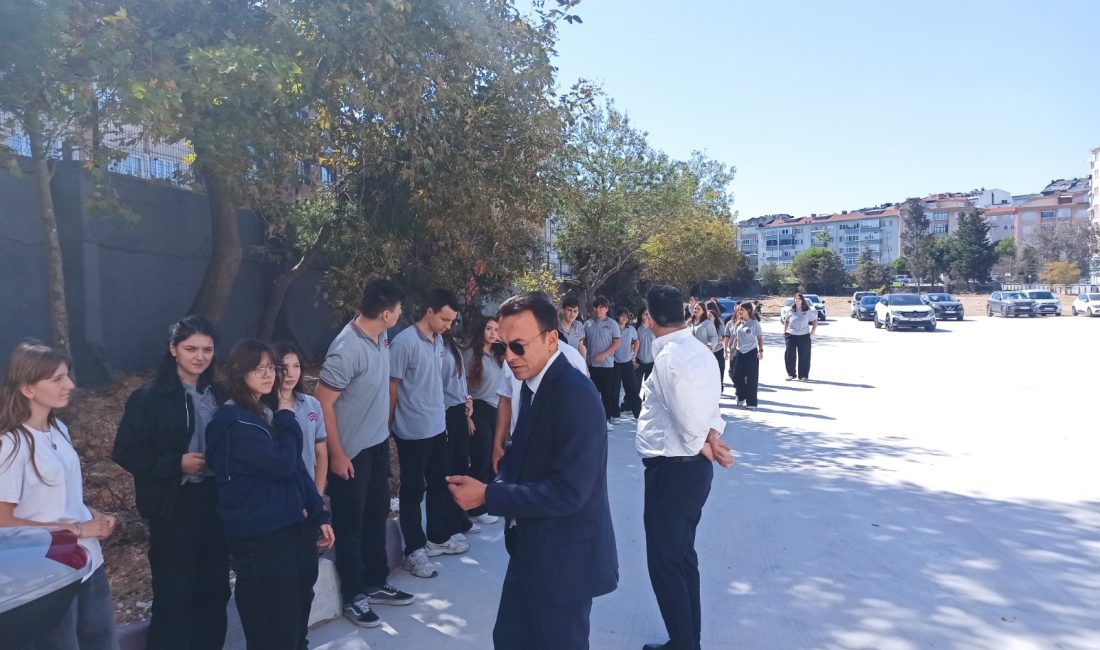 Müdür Aslan’dan yeni eğitim binalarına ziyaret Haydar Çavuş T.M.T.A.L. ile Bandırma A.İ.H.L., yapımı tamamlanan modern binalarında
