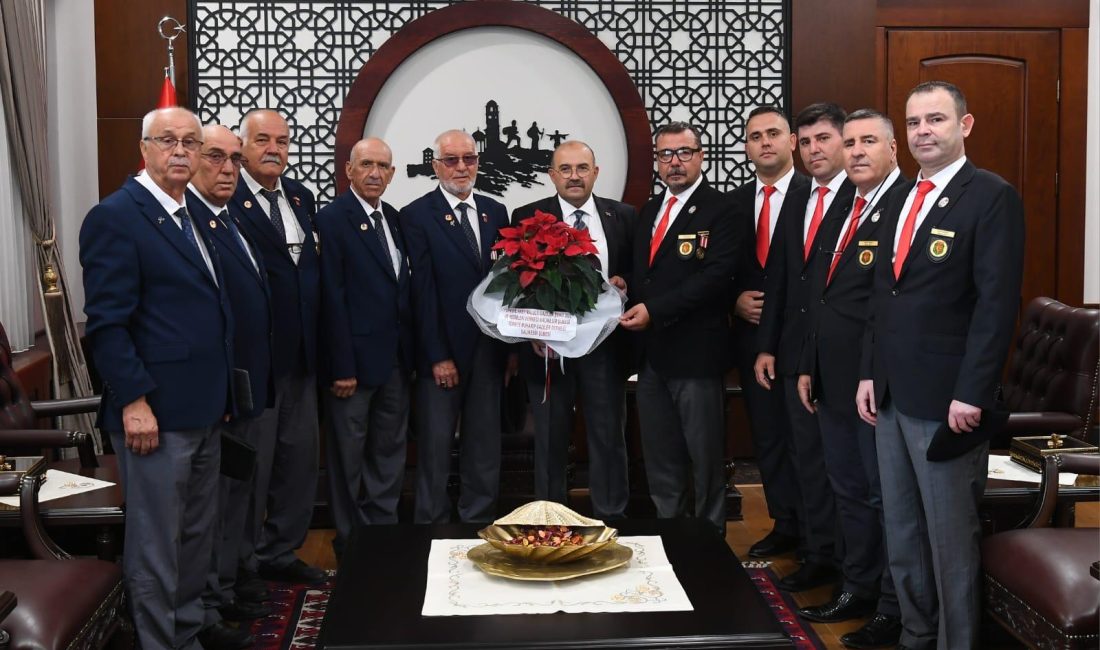 Gaziler Günü öncesi Balıkesir’de anlamlı buluşma Türkiye Muharip Gaziler Derneği ile Türkiye Harp Malulü Gaziler Şehit