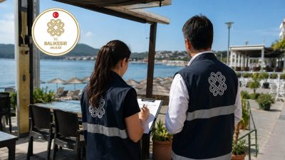 Balıkesir’de turizm işletmelerine yapılan kontrollerde 488 konaklama tesisi incelenirken, 77