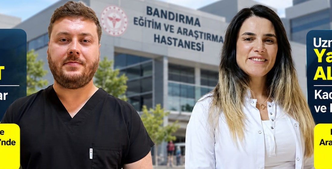 Bandırma Eğitim ve Araştırma Hastanesi’nde uzman kadrosu genişledi Bandırma Eğitim ve Araştırma Hastanesi’nde iki farklı branşta hasta kabulüne