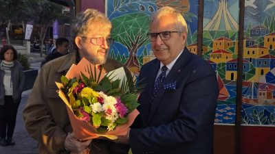 Bandırmalı ressam Mustafa Selçuk’un 55 eserinden oluşan sergi, Bandırma Barış