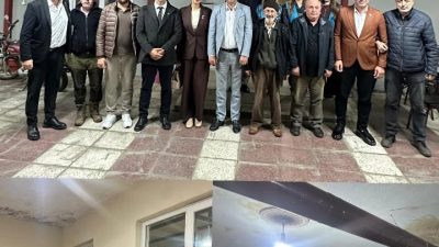 Anahtar Parti Bandırma İlçe Başkanı Mehmet Tunçtop ve beraberindeki yönetim