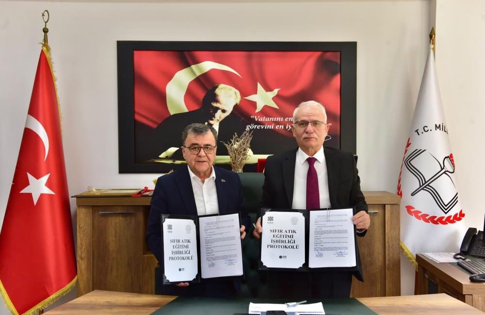 Altıeylül’de sıfır atık için eğitim iş birliği protokolü imzalandı Altıeylül Belediyesi ile Altıeylül İlçe Millî Eğitim Müdürlüğü arasında, öğrencilerde