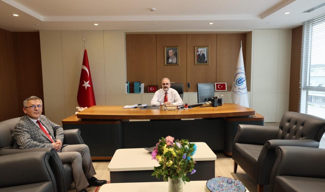 BANÜ ile İlçe Millî Eğitim Müdürlüğü arasında iş birliği gündemi Bandırma İlçe Millî Eğitim Müdürü Ümit Gökdemir, Bandırma Onyedi Eylül