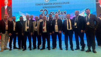Türkiye Amatör Spor Kulüpleri Konfederasyonu’nun 20. Olağan Genel Kurulu Ankara’da