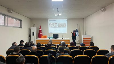 AFAD Balıkesir İl Müdürlüğü eğitmenleri, Bandırma Eti Maden İşletmeleri personeline