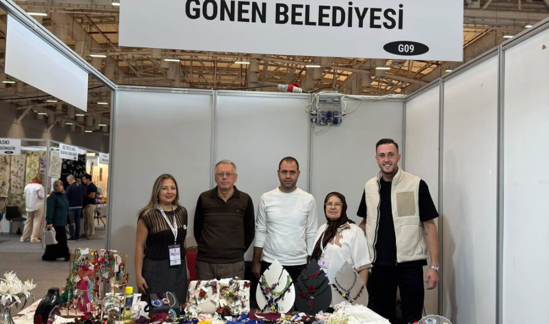 Gönen Belediyesi, uluslararası el sanatları fuarında yer aldı İstanbul Yenikapı’daki Craft İstanbul 7. Uluslararası El Sanatları ve Tasarım