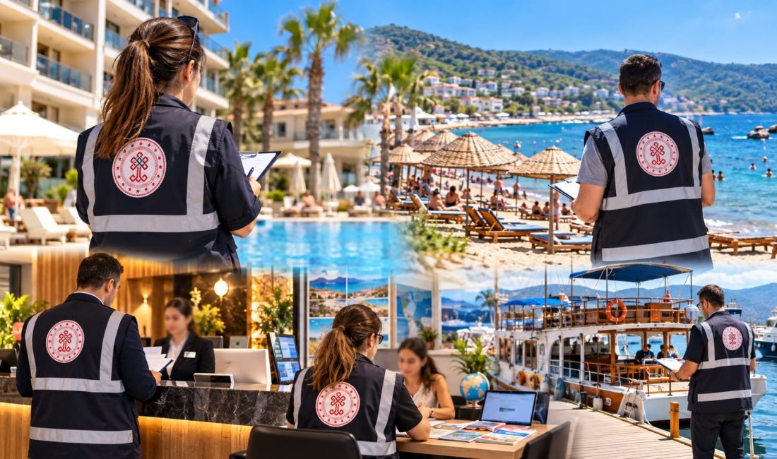 Balıkesir’de turizm tesisleri ve seyahat acenteleri denetlendi Kent genelindeki turizm denetimlerinde 500 konaklama ve plaj işletmesi ile