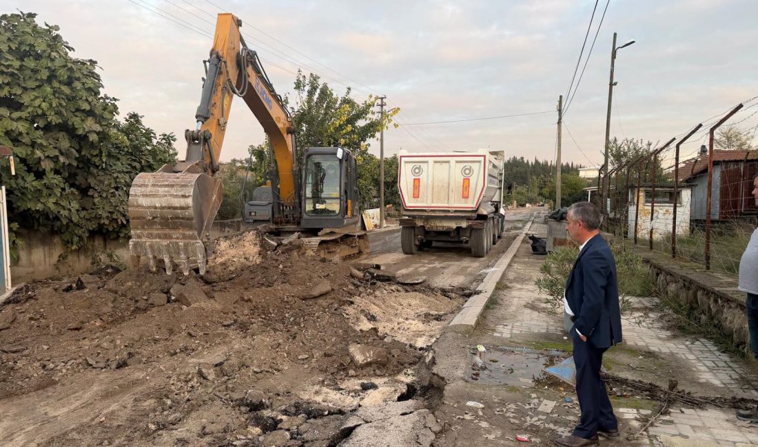 Manyas Belediyesi, Yeni Mahalle Yeni Cami Sokak’ta sıcak asfalt altyapı