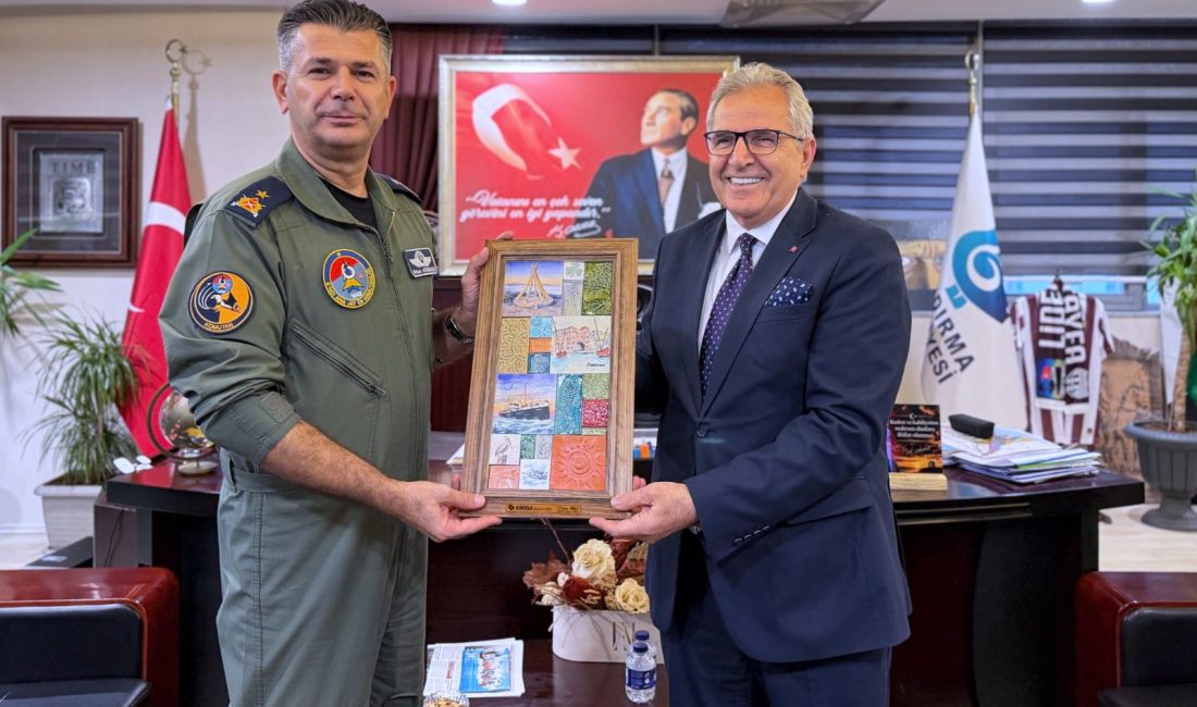 Tuğgeneral Atasever’den Mirza’ya ziyaret Bandırma 6. Ana Jet Üs Komutanı Hava Pilot Tuğgeneral Orhun