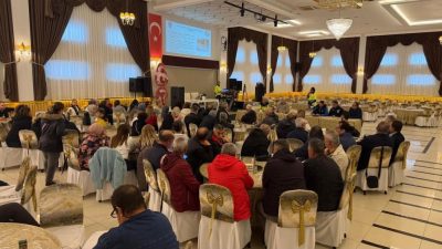 Bandırma’da okul servis araçlarında görev yapan şoförler ile rehber personele