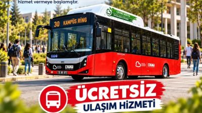 Balıkesir Büyükşehir Belediyesi, Bandırma Onyedi Eylül Üniversitesi kampüsünde ulaşımı kolaylaştırmak