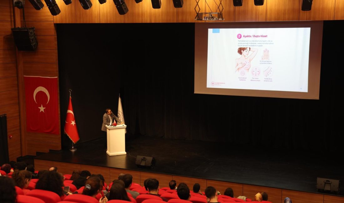 Meme kanserinde erken tanı ve korunma yöntemleri BANÜ’de ele alındı “Fark Et, Erken Yakala: Meme Kanserinde Bir Adım Önde Ol”